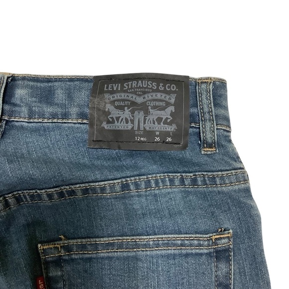 Levi’s 511 Boys NWT Performance Slim Blue Jeans Size 12 26x26 - Picture 5 of 7